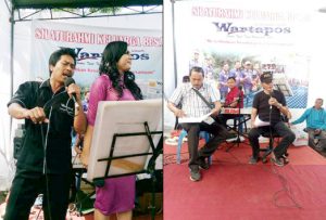 Menyalurkan pontensinya. Dan Para senior menunjukkan kemampuannya 