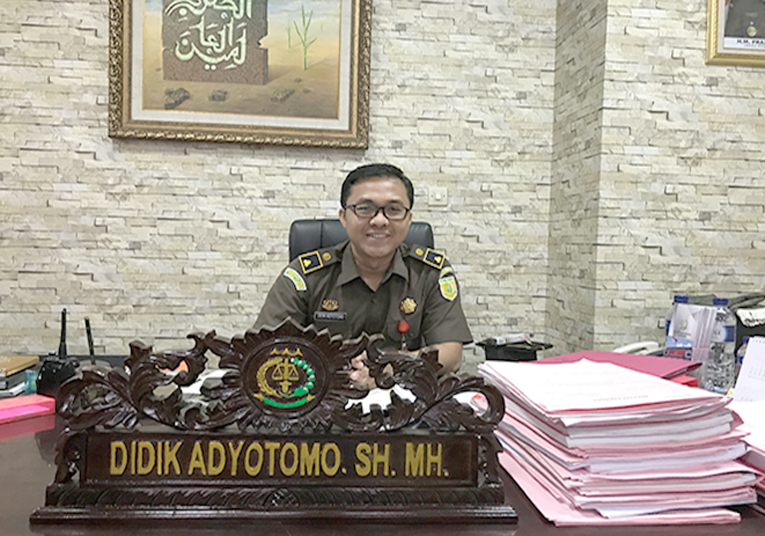 Kasipidum Kejari Surabaya, Didik Adyotomo. SH. MH