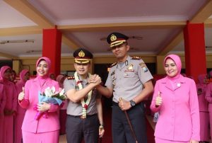 salam Komando dari Kapolres yang baru