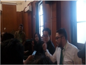 Chin-Chin dan Tim Pengacara Anthony Djono,SH,MH dan Ronal Talaway,SH