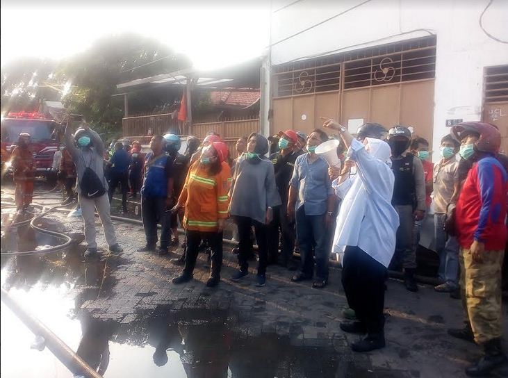 Gudang Kapas Madya Kebakaran