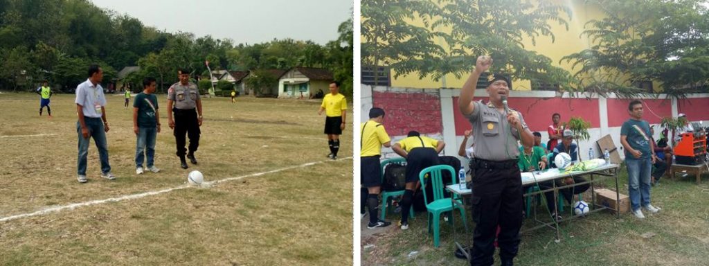 Kapolsek Rengel Kick Off