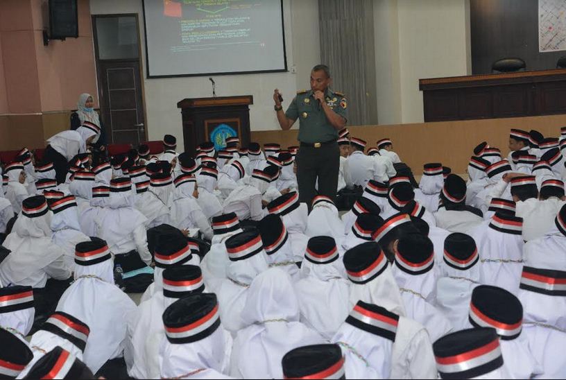 Kunjungan Danrem kekampus UNESA Di FMIPA, Ini Pesan Danrem