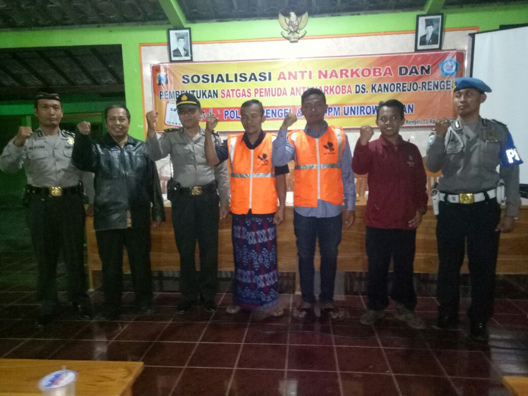 Pembentukan Tim Satgas Pemuda Anti Narkoba