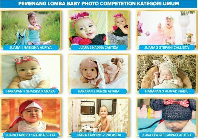 RSIA Amanah tetapkan pemenang baby photo competition