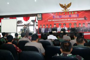 Suasana di Pendopo Agung Pemkab Lumajang