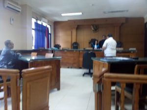 foto, Sidang sengketa tanah waduk Gresik di Pengadilan Tata usaha Negara Surabaya