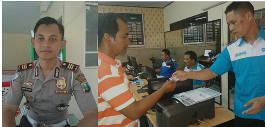 Akp hendry Ibnu Indarto. SH.SIK Kasatlantas Polres Lumajang