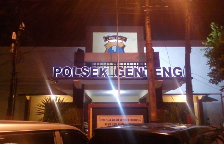 Kantor Polsek Genteng Jalan Ambengan no 39 Surabaya