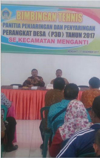 Tursilowanto kadis PMD & Sujiarto Camat Menganti