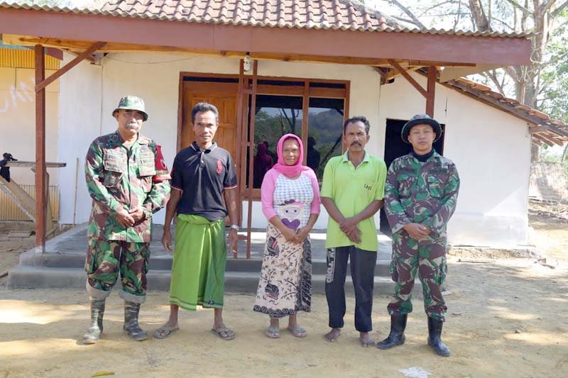 Renovasi RTLH milik ibu sunama telah selesai 100%.